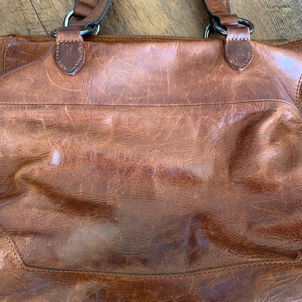 Frye Leather Handbag/Tote. - Picture 8 of 9